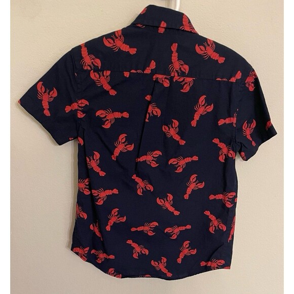 Crewcuts Little Boy Lobster Collared Shirt, Size 4T-5T - Picture 4 of 5